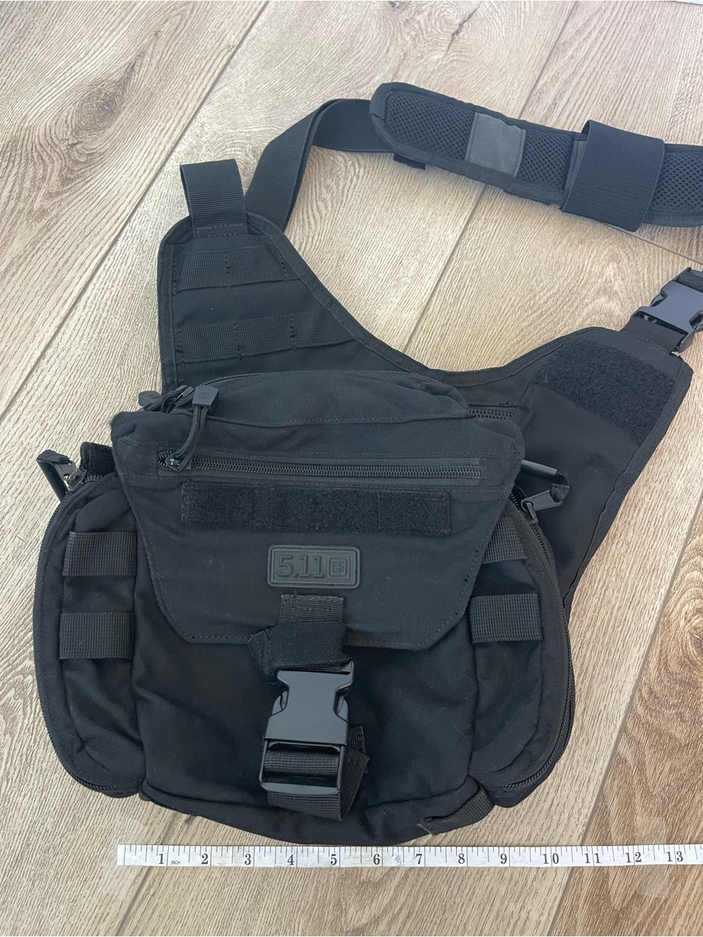 5.11 Tactical Black Sling Messenger Bag